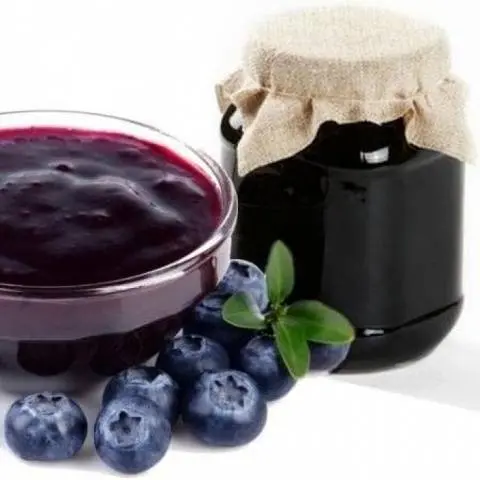 Blueberry jam for the winter