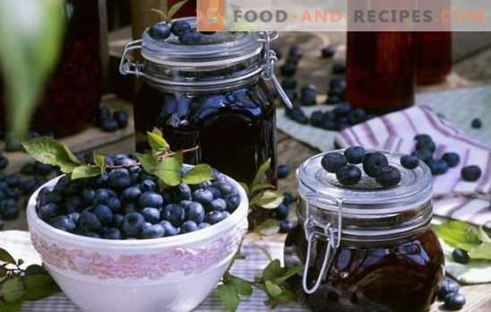 Blueberry jam for the winter: benefits, calories, simple recipes from frozen berries, &#8220;Five Minute&#8221;