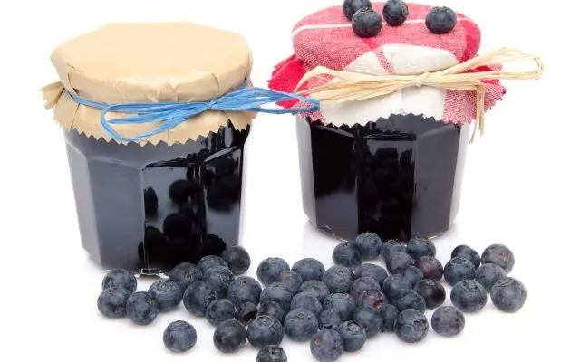 Blueberry jelly: recipes without gelatin and with gelatin