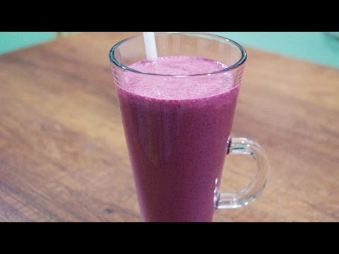 blueberry smoothie