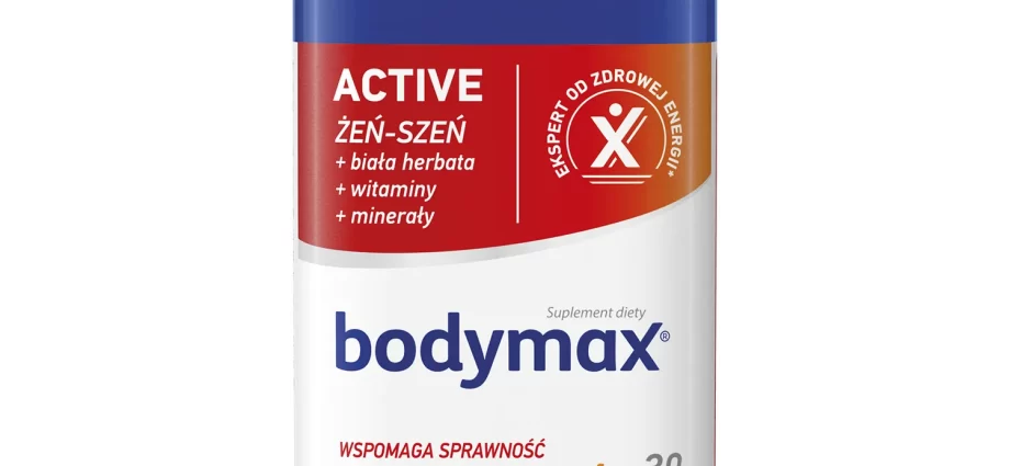 Bodymax &#8211; composition, action, indications, way of taking