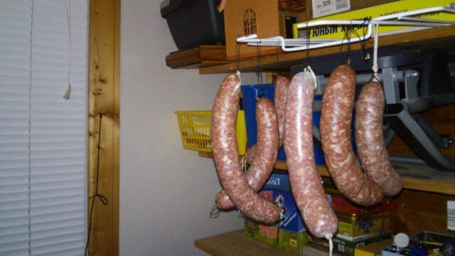 Boiled-smoked sausages from meat of turkeys, pork, beef and other types of meat