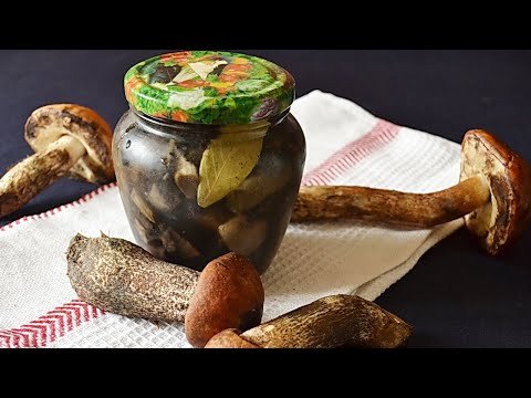 Boletus mushrooms for the winter: how to prepare in jars