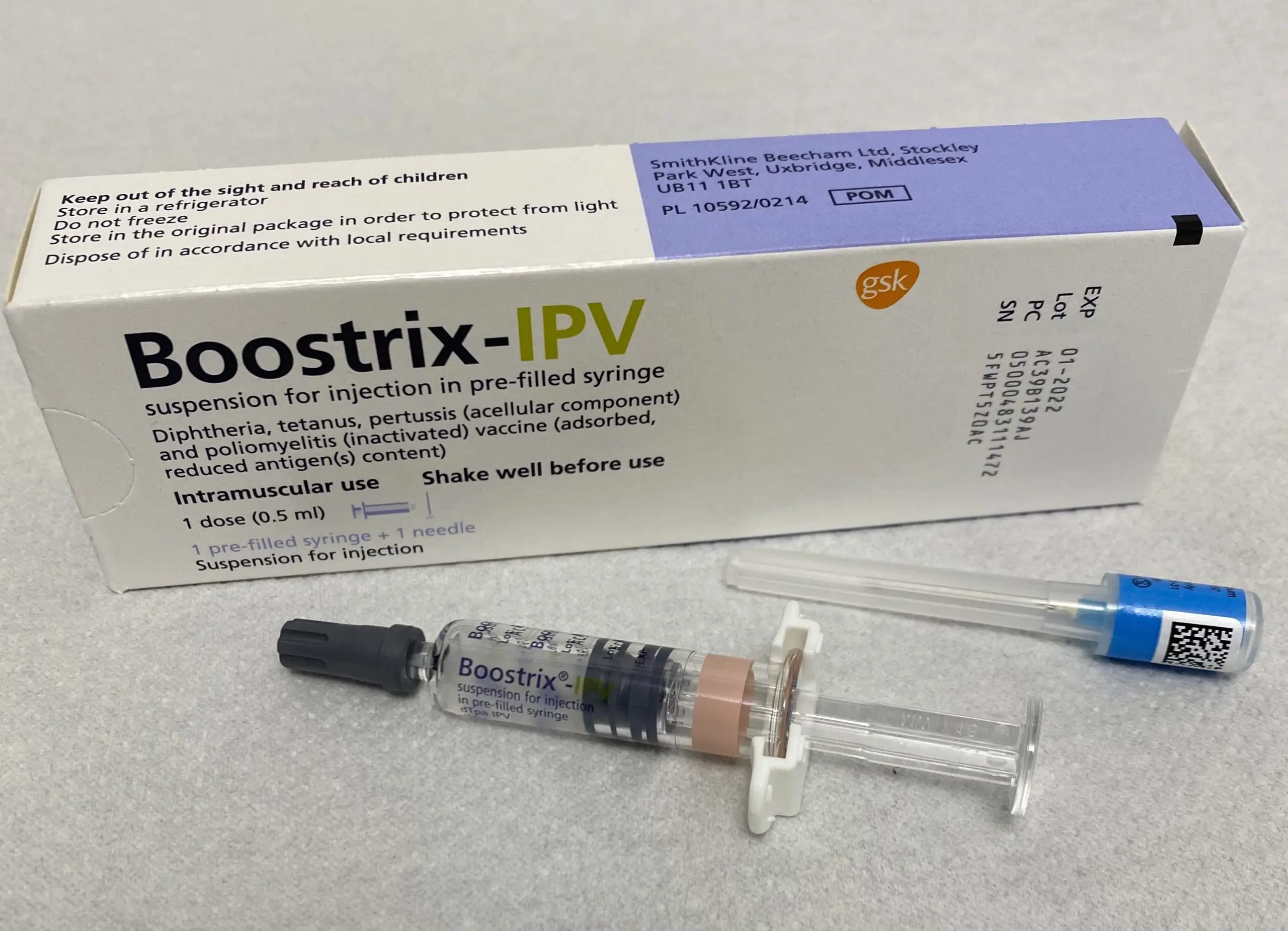 Boostrix &#8211; suspension for injection