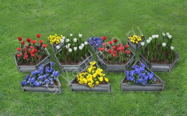 Borders for flower beds: types of materials, manufacturing methods