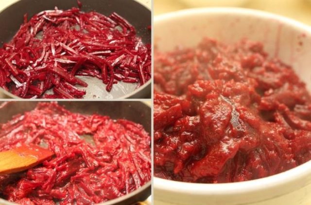 Borsch dressing for the winter