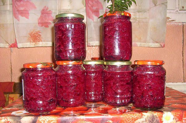 Borsch dressing for the winter