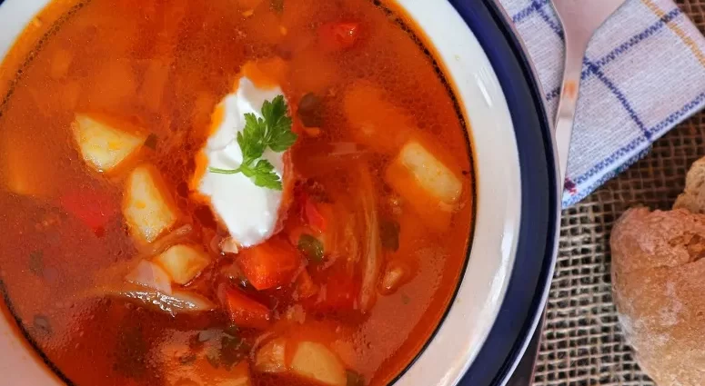 Borsch dressing for the winter without beets