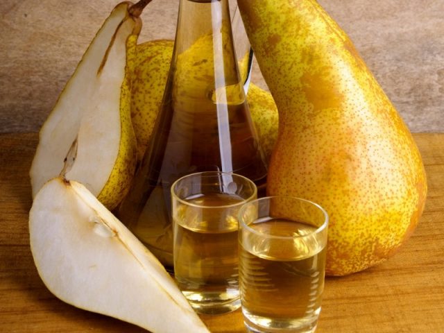 Braga from pears for moonshine