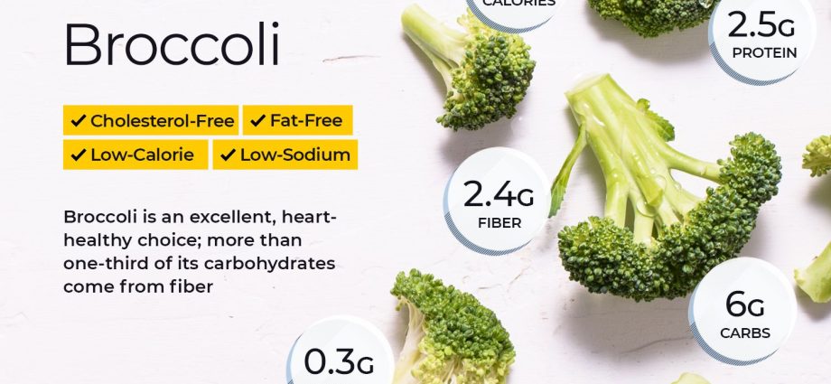 Broccoli &#8211; nutritional values, health properties, application