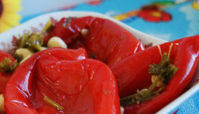 Bulgarian pepper for the winter in Armenian: step-by-step cooking recipes with photos, videos