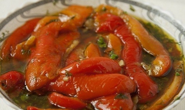 Bulgarian pepper for the winter in Armenian: step-by-step cooking recipes with photos, videos