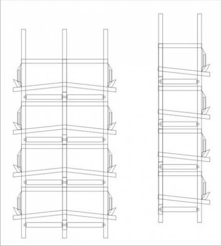 Cage dimensions for laying hens + drawings