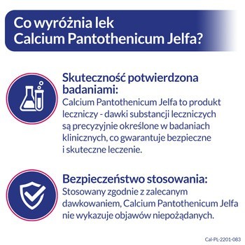 Calcium Pantothenicum Jelfa &#8211; indications and dosage