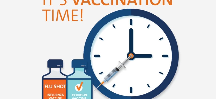 Can I get vaccinated against COVID-19 after the flu vaccine?