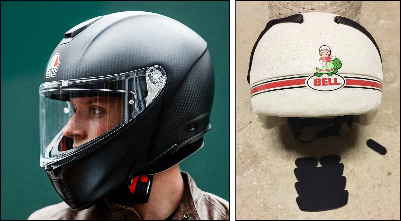 Can we wear helmets instead of face masks?