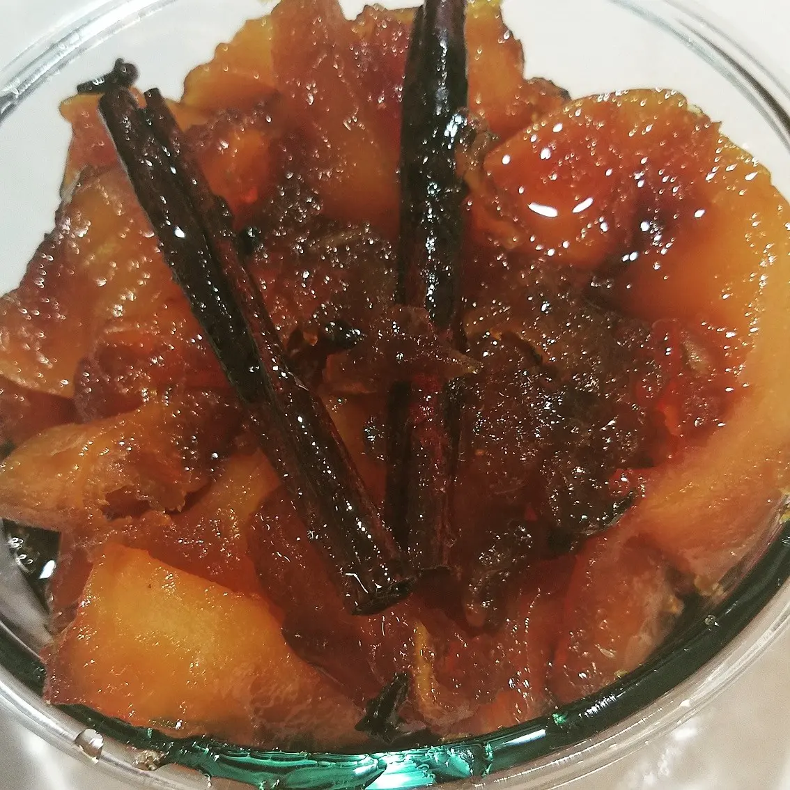 Candied papaya