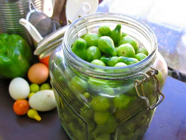 Canned Green Tomatoes: Winter Recipes