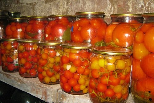 canned tomatoes