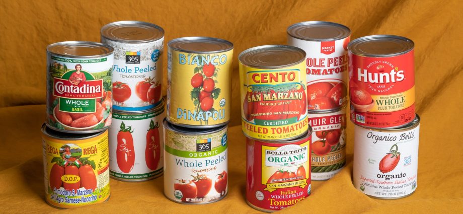 canned tomatoes