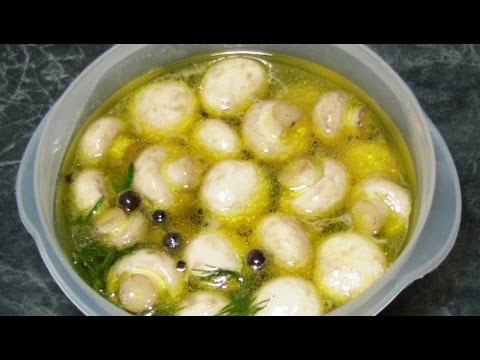 Canning champignons for the winter in different ways