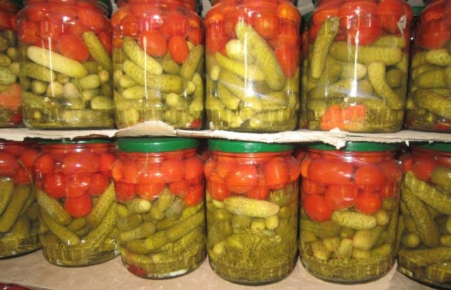 Canning cucumbers with citric acid for the winter in liter jars