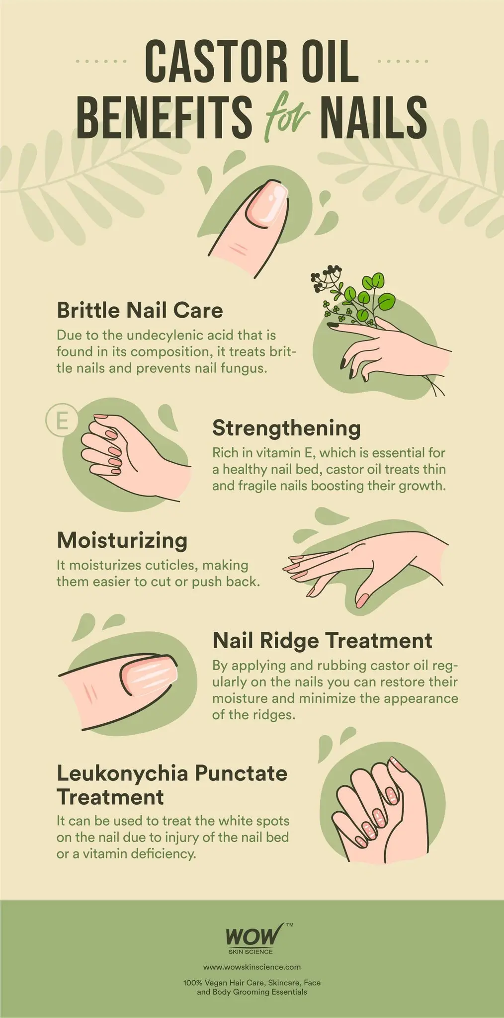 Castor oil &#8211; a panacea for skin, hair and nail problems