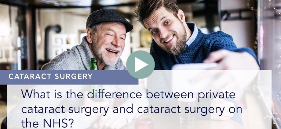 Cataract surgery under the National Health Fund or privately?