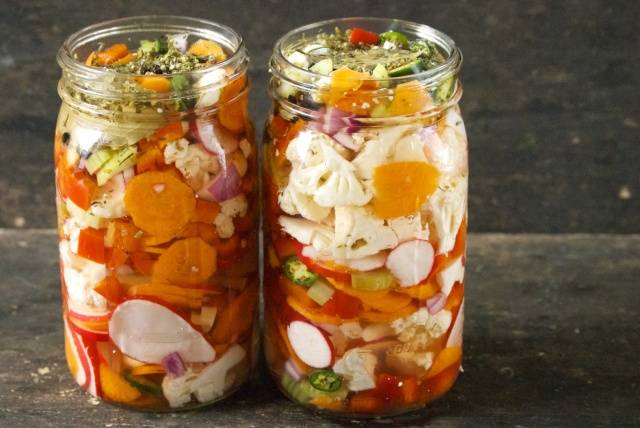 Cauliflower for the winter: pickled blanks