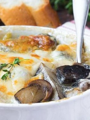 Champignon julienne: step by step recipes