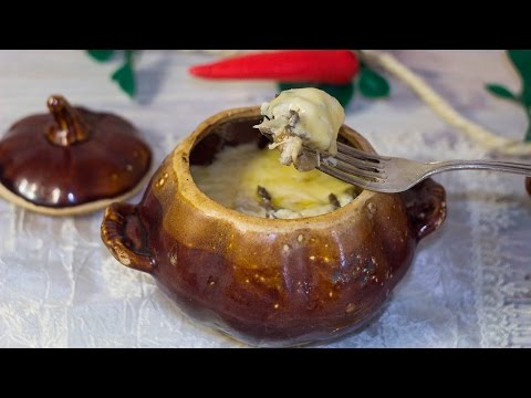 Champignon julienne: step by step recipes