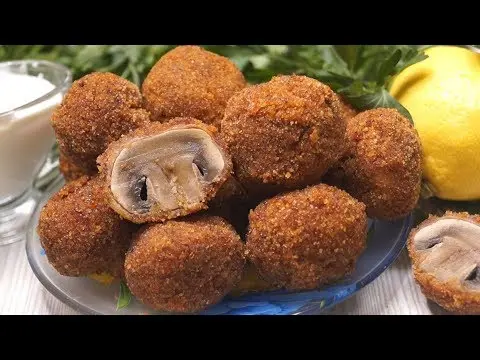 Champignon mushrooms in batter: how to cook in a pan and deep-fried, recipes with photos