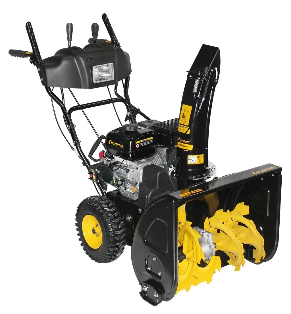 Champion st762e petrol snow blower