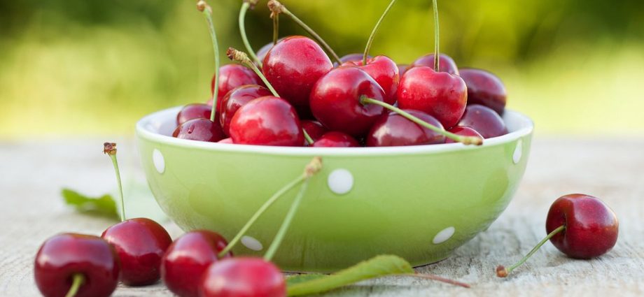 Cherries help with gout