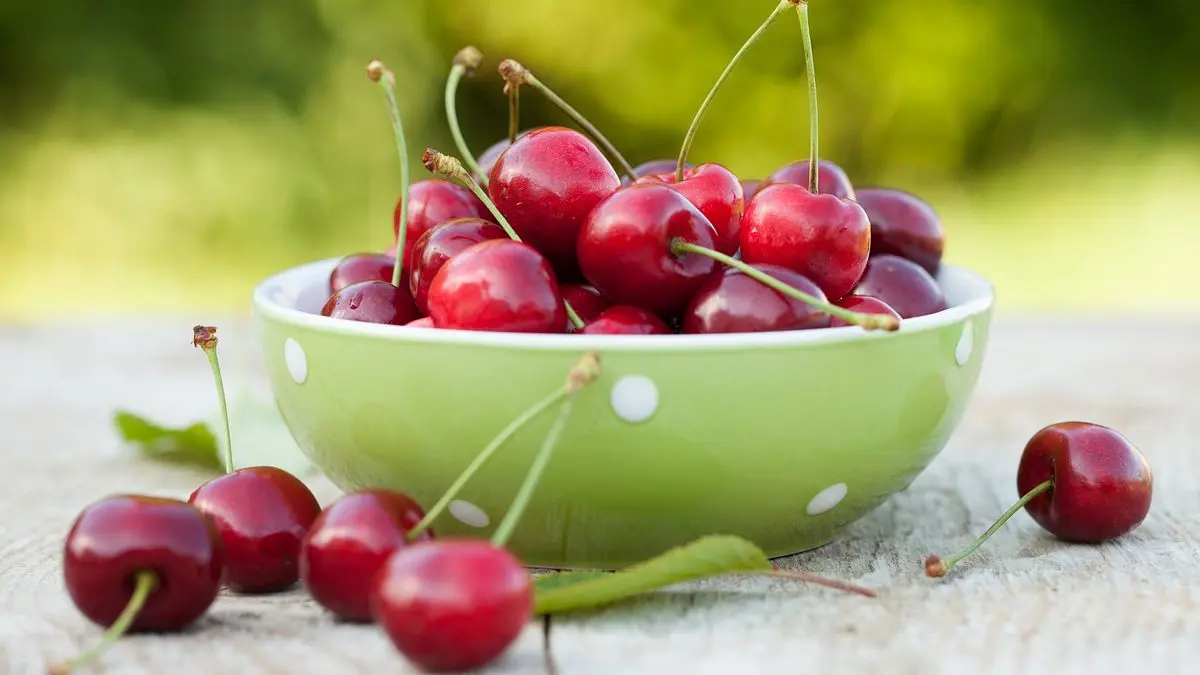 Cherries help with gout