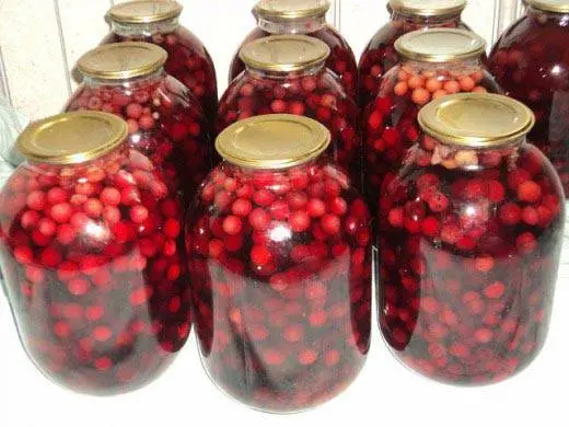 Cherry compote: recipes for the winter in jars