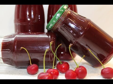 Cherry jam: recipes for the winter with gelatin