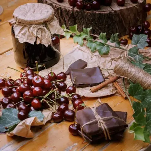 Cherry jam with chocolate for the winter: amazing recipes