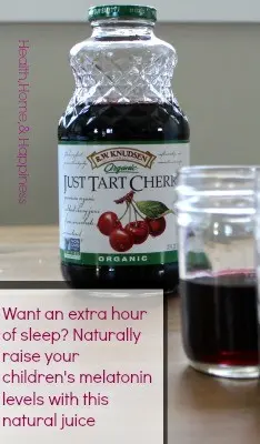 Cherry juice is a natural remedy for insomnia