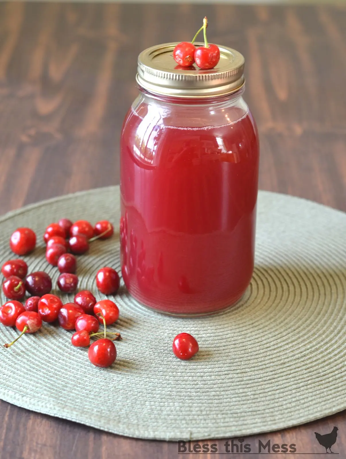 Cherry juice &#8211; recipes for the winter