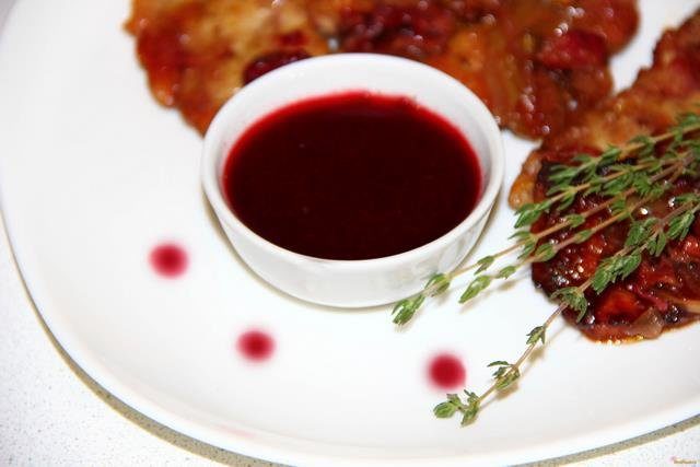 Cherry sauce for the winter: for meat, for dessert, for duck, for turkey