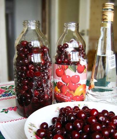 Cherry tincture recipe at home