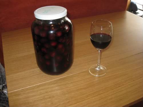 Cherry tincture recipe at home