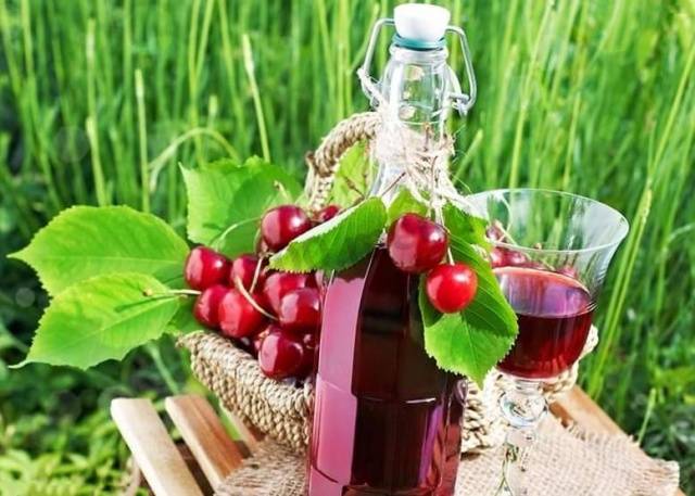 Cherry tincture recipe at home