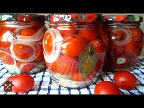 Cherry tomatoes for the winter in jars