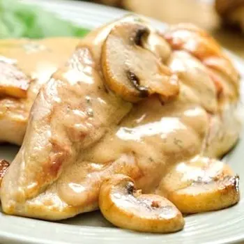 Chicken breast with champignons: delicious recipes