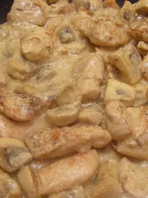 Chicken breast with champignons: delicious recipes