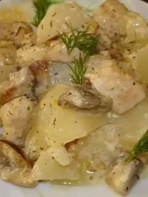 Chicken fillet with champignons: recipes for cooking delicious dishes