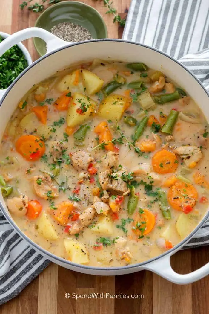 Chicken stew &#8211; a perfect recipe for dinner