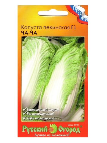 Chinese cabbage Cha-Cha: cultivation and care in the open field, description